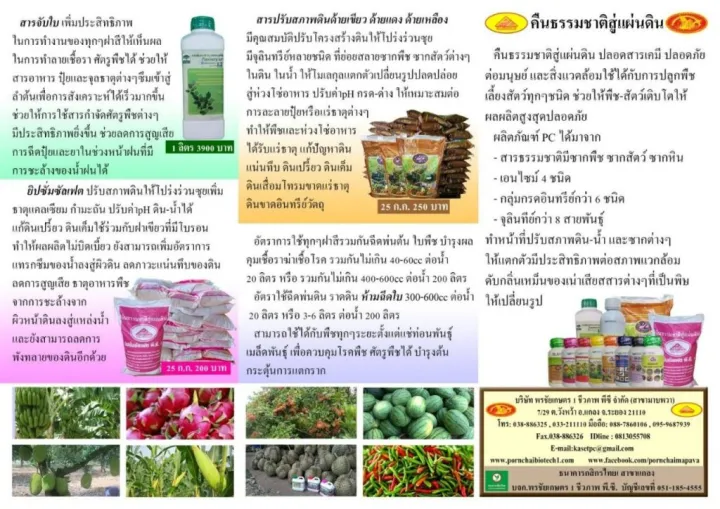 สารปรับปรุงดิน กระสอบสีเขียว สูตรบำรุงใบ กระสอบ 25 Kg - Image 3